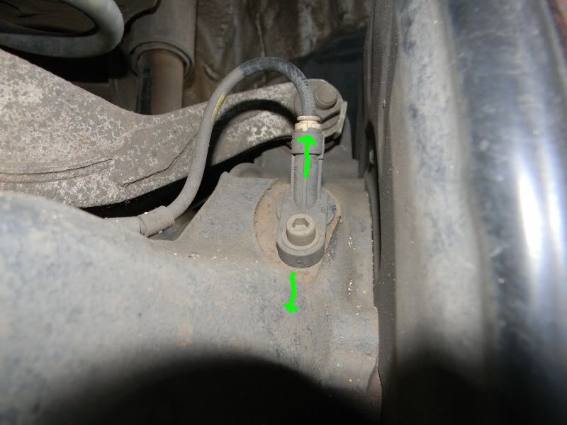 Bmw e46 wheel speed sensor cleaning