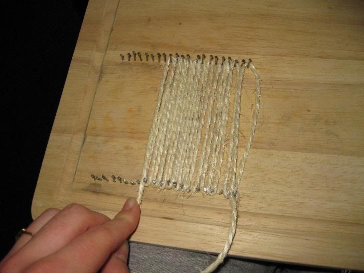 DIY Sisal rope hammock! (note many pics) Hamster Central