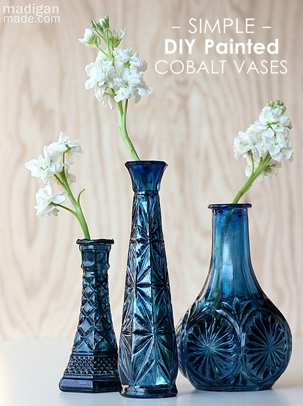 Instead painting of vases Painting inside Glass diy  the Vase glass painting