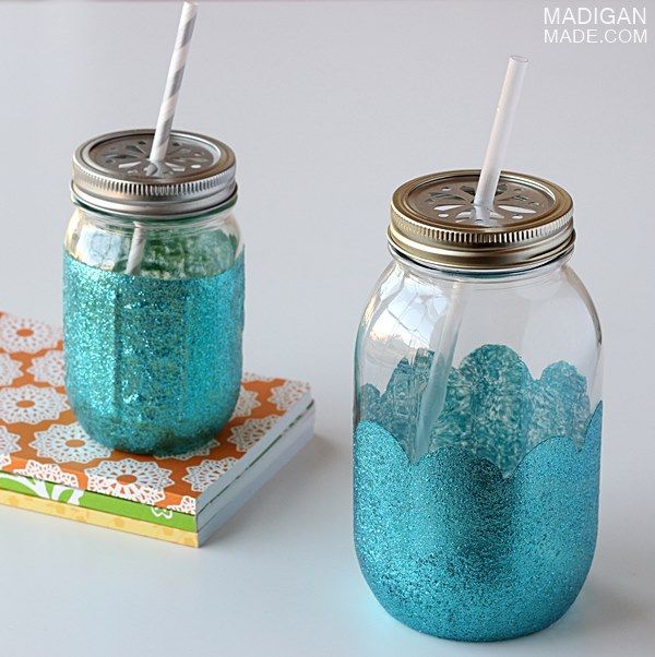 glass  help jars of to hope glitter, of diy Now, I painting be a little lot!) a  with  (OK, the