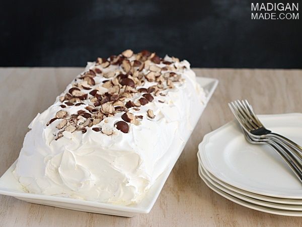 Malted milk ball ice cream cake recipe