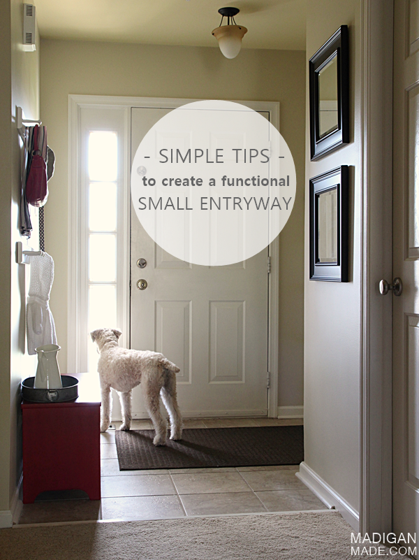 6 simple (and stylish) tips and update anyone can do to create a functional foyer