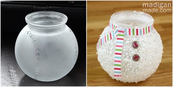 cute crafts made from fish bowl vases