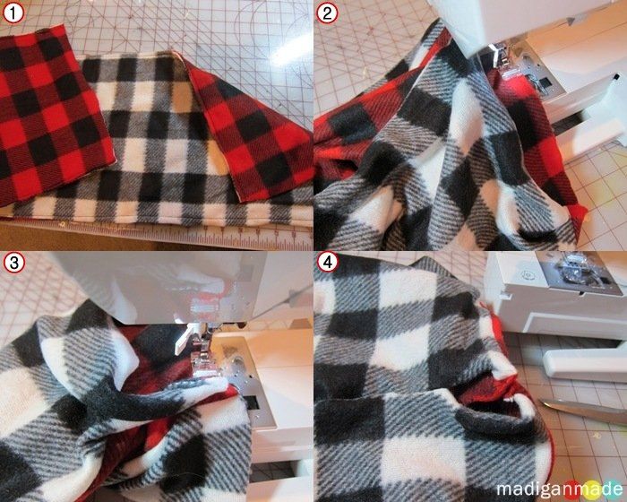 cowl scarf tutorial steps