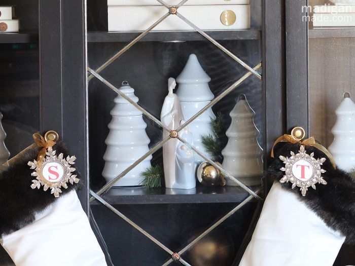 Simple and Easy Christmas Decorating Ideas - holiday home tour at madiganmade.com