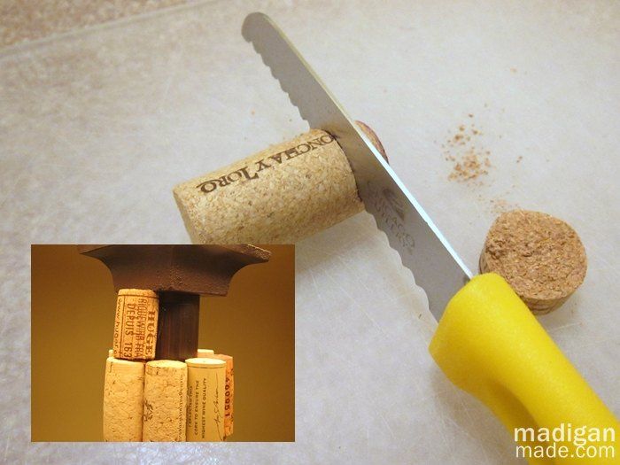 how to update a lamp with cork 