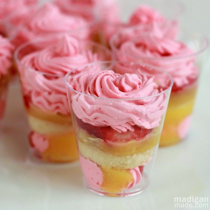 mini trifle dessert idea