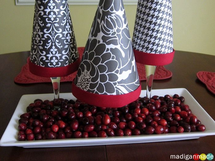 cranberry centerpiece