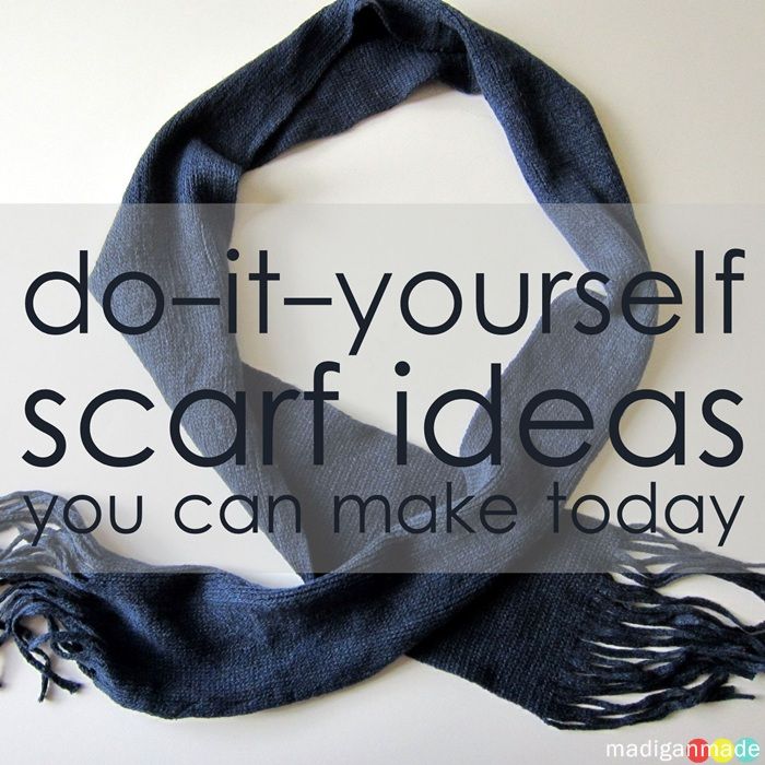easy diy scarf ideas 