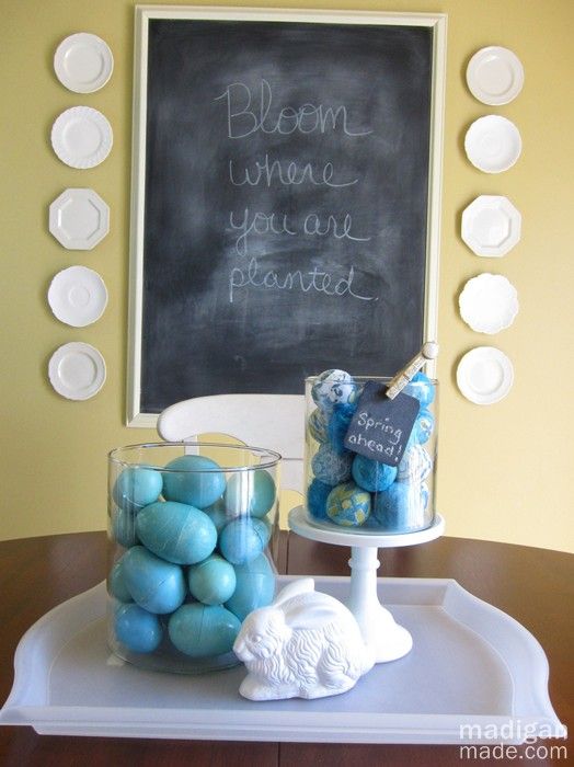Simple decorating ideas for Easter ~ Madigan Made