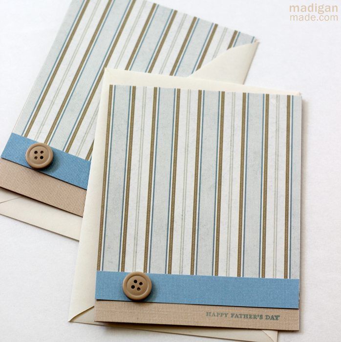 easy handmade greeting card for fathers