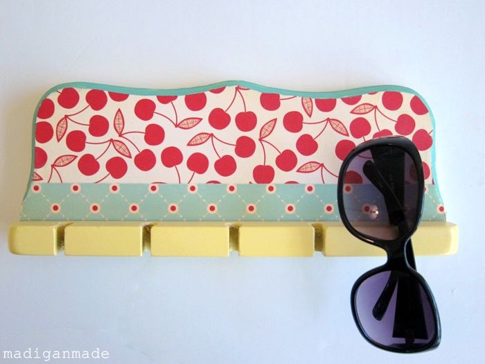 Sunglasses Holder from Spoon or Rod Rack