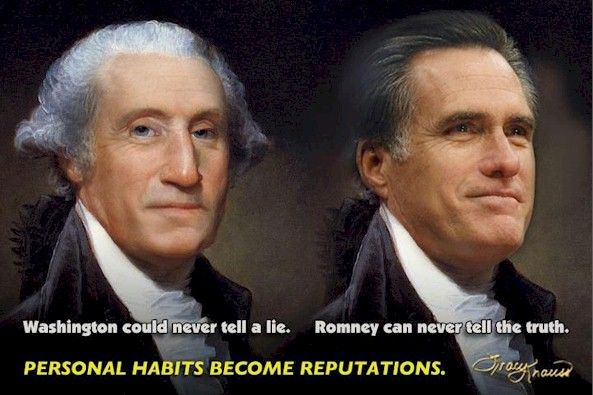 Romney Tells Lies