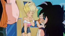 "Oh, my! I just discovered what a MILF is today, little Gohan, so thank you for the compliment!"