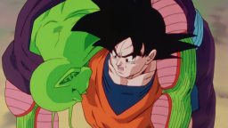 "Piccolo, you're becoming a real fatty."