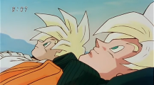 "Dad, do you ever get that 'less than fresh' feeling?" "All the time, Gohan. All the time."