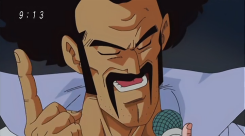"Mr. Satan isn't intimidated by time stamps!"