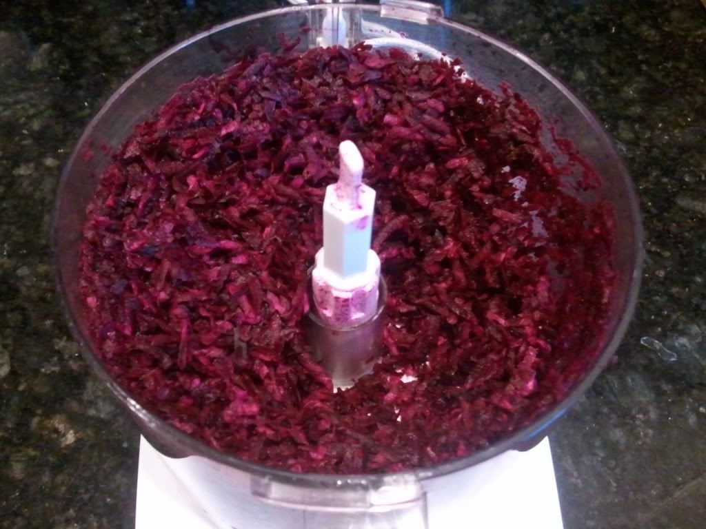 grated beets