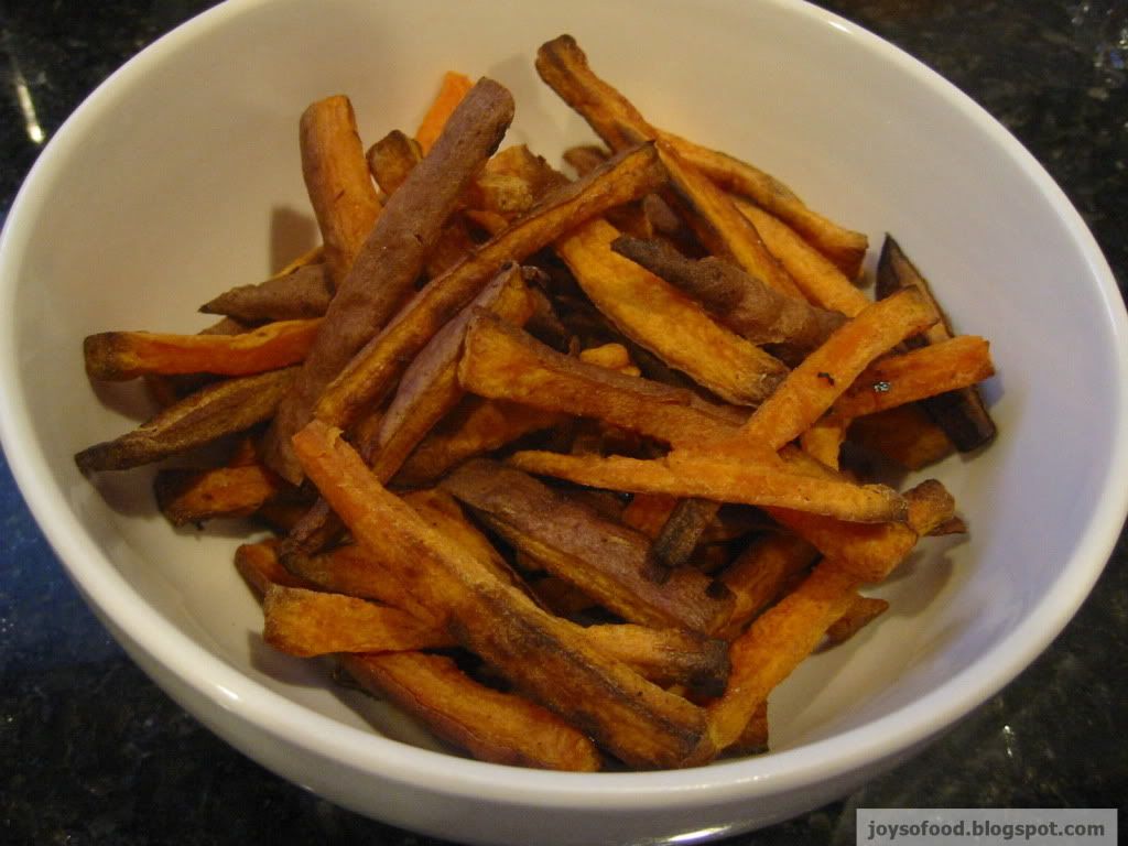 Yam and Sweet Potato Fries