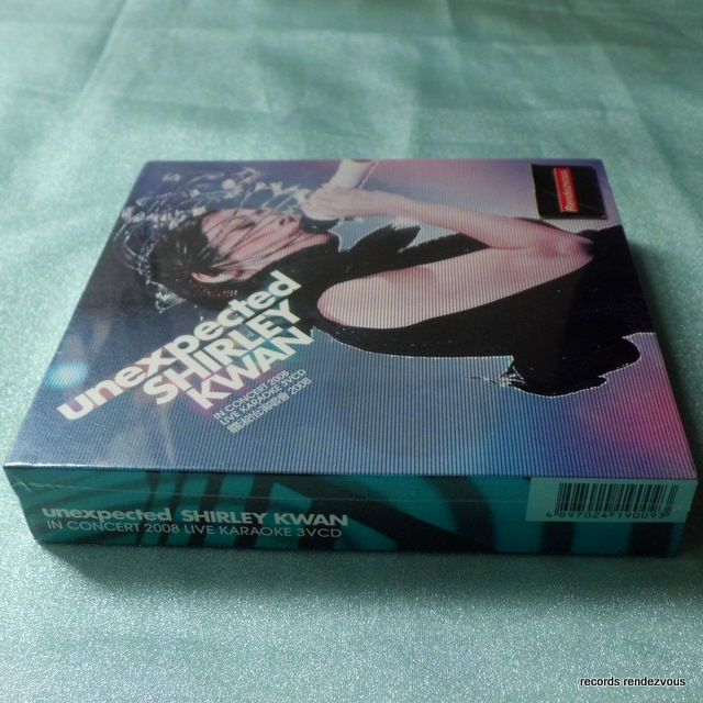 details about unexpected shirley kwan in concert 2008 [3-vcd]