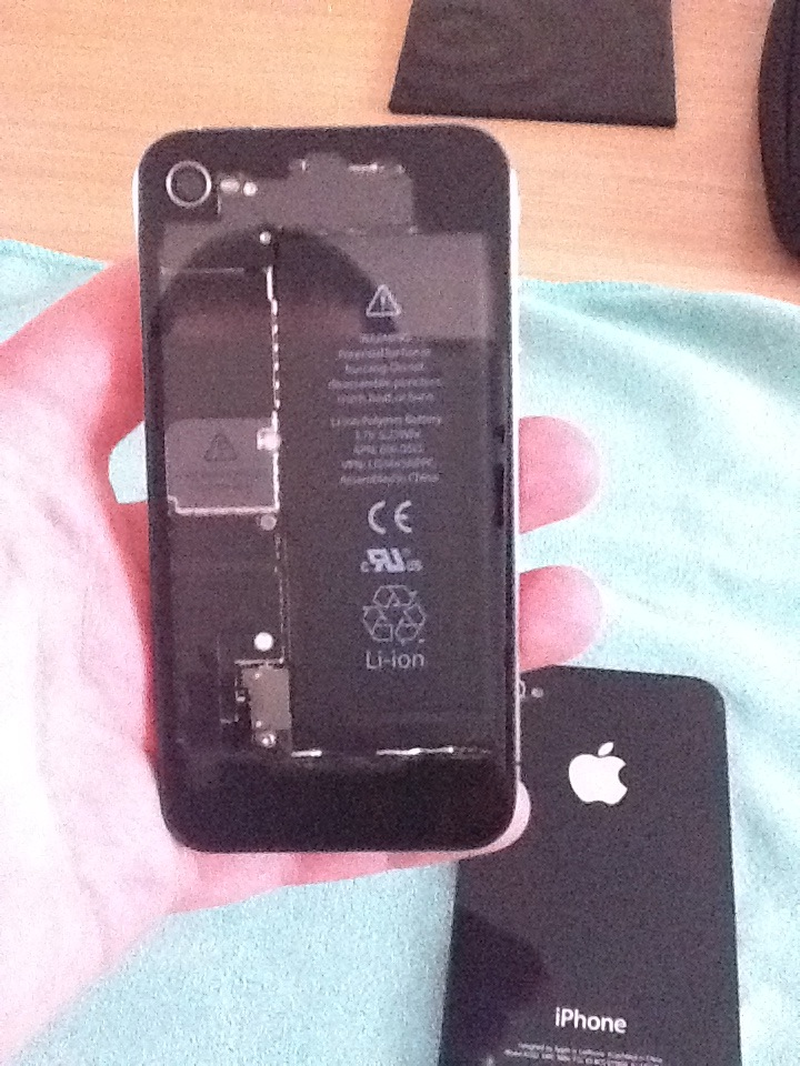 iphone 6 transparent. transparent iPhone 4 rear
