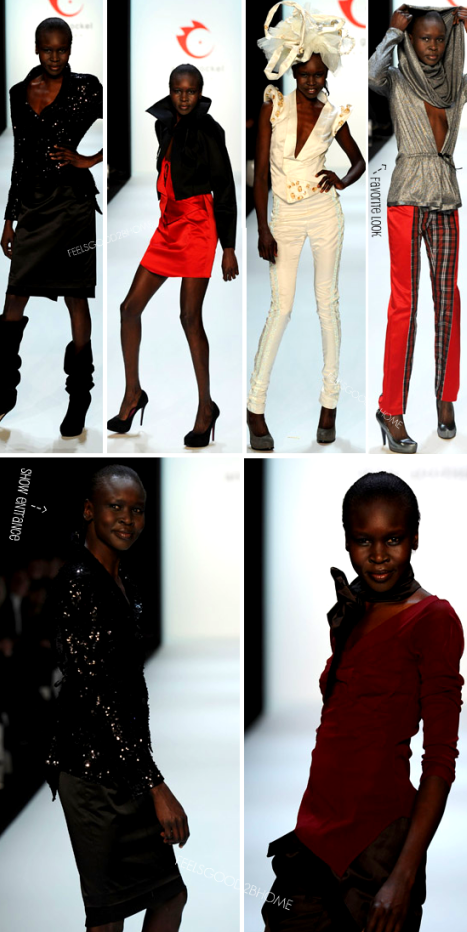 alek wek runway. Alek Wek#39;s Berlin Runway