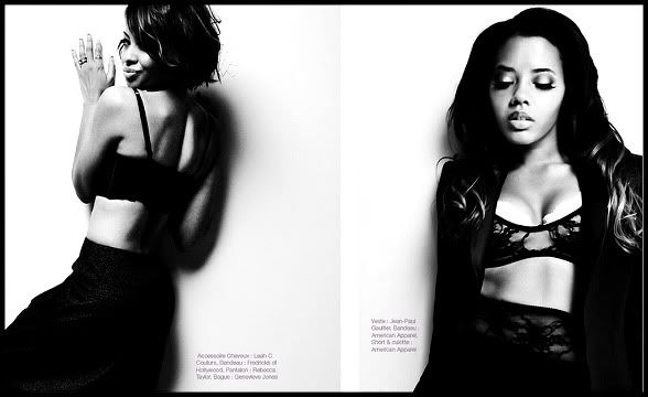 vanessa simmons 2011. Angela amp; Vanessa Simmons Covers Fashizblack January/February 2011 .