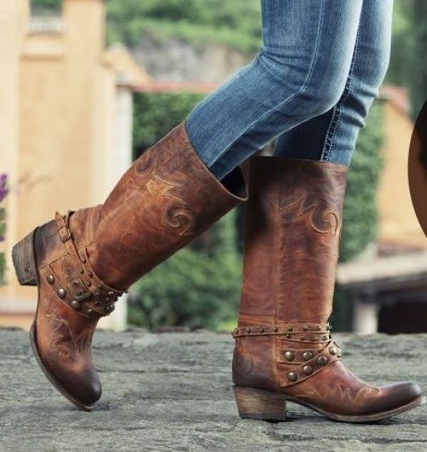 rocker cowgirl boots