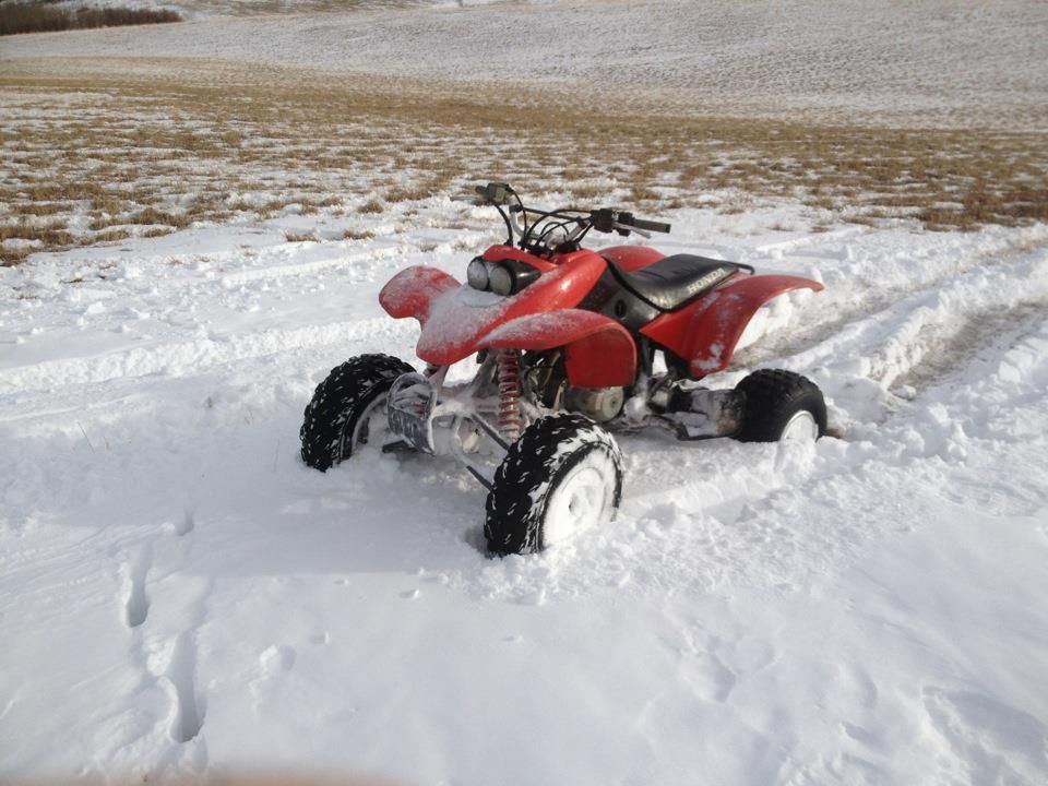 Snow tracks for honda 400ex