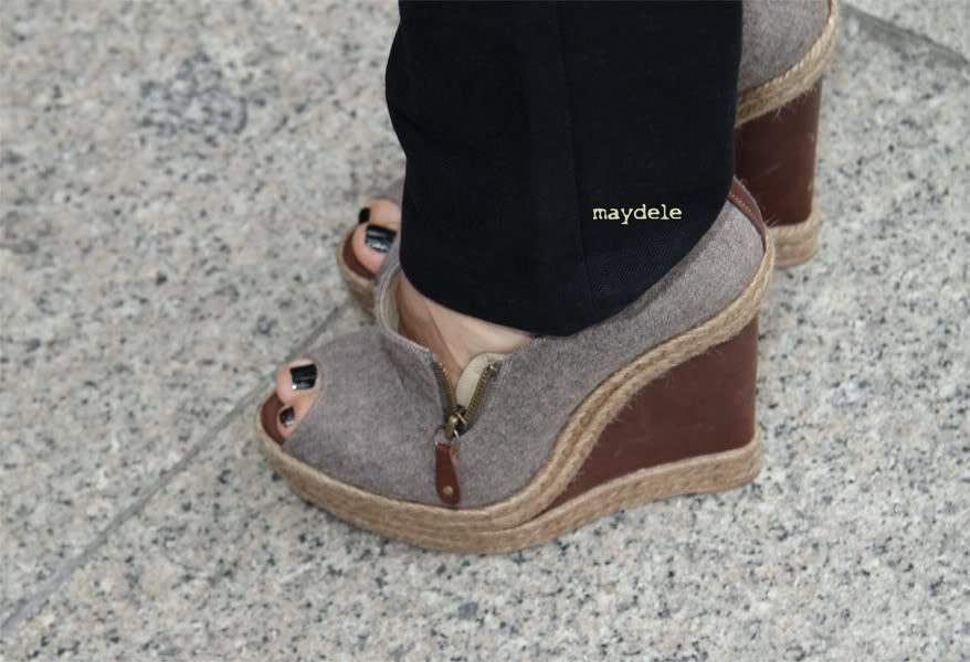 Natalie Manchot Christian Louboutin wedge shoes