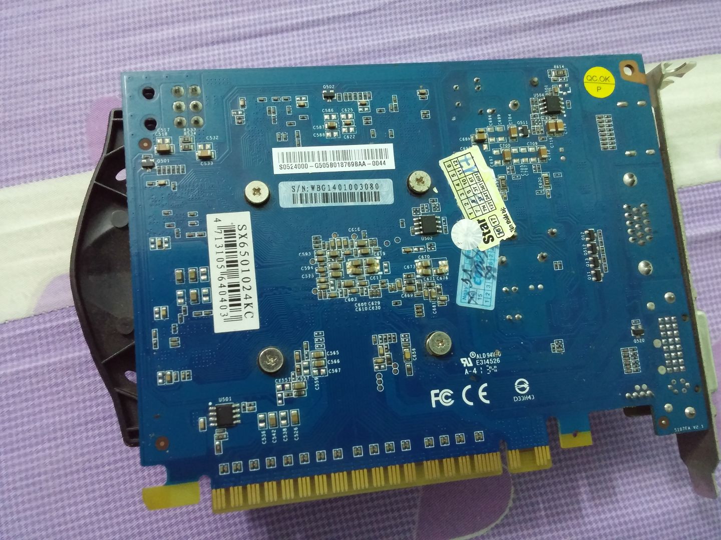 Sparkle GTX650 1gb DDR5 còn bh