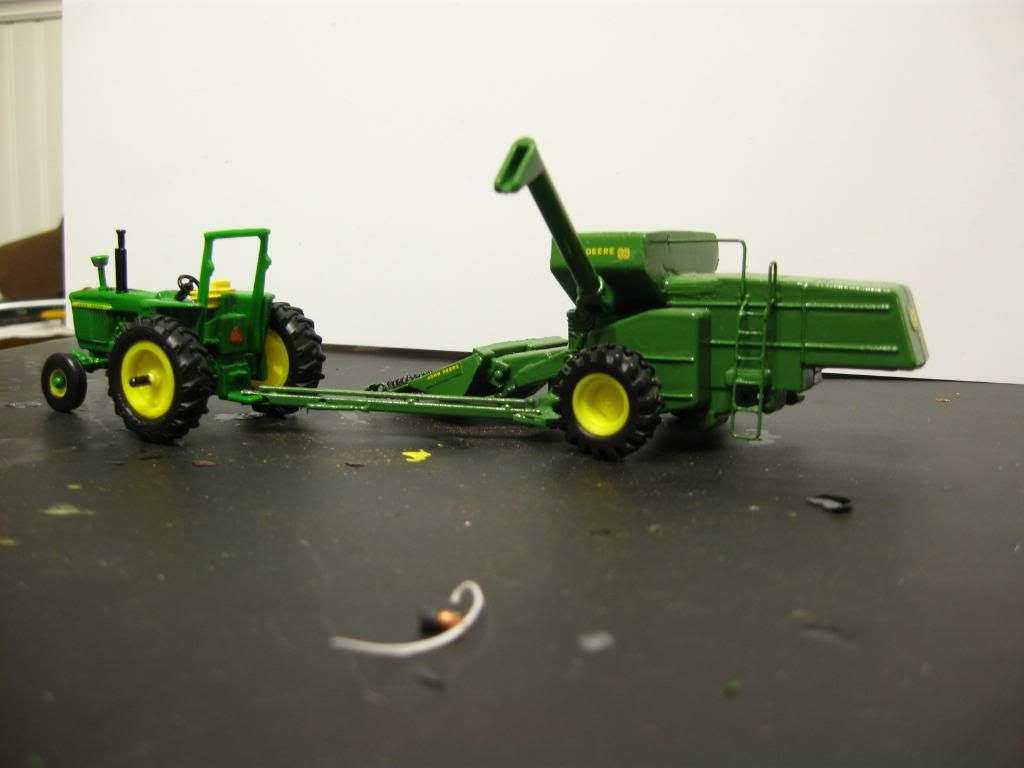 2007 john deere 9860 sts combine toy