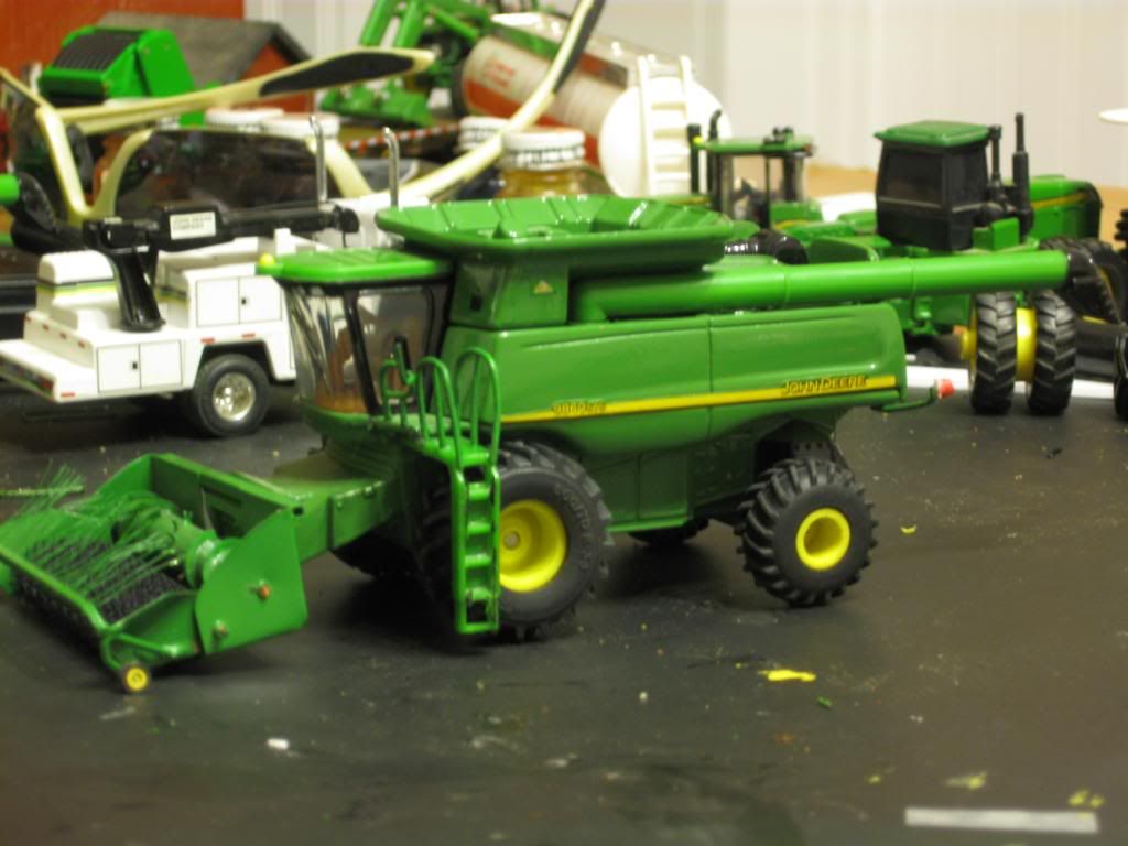 2007 john deere 9860 sts combine toy