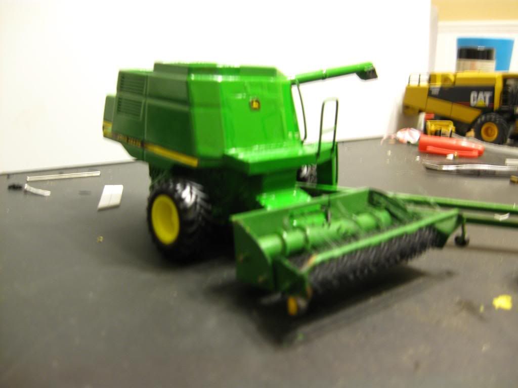 2007 john deere 9860 sts combine toy