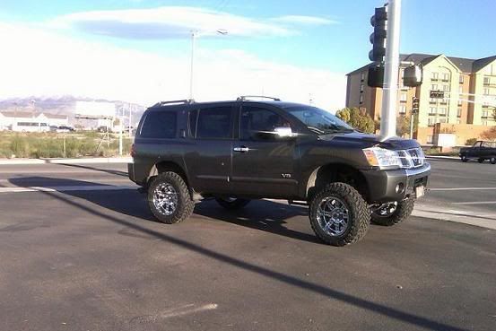 Nissan armada lifted pictures #4