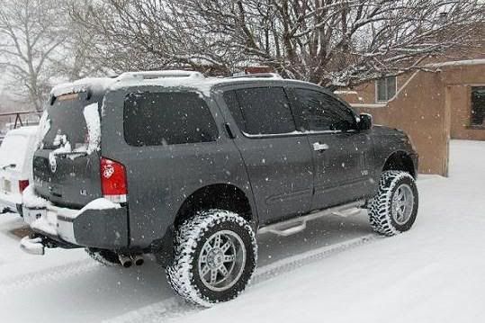 4 Inch lift kit for nissan armada #8