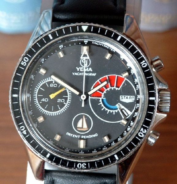 YEMA YACHTINGRAF BEZEL VINTAGE WATCH - CHRONO-SHOP