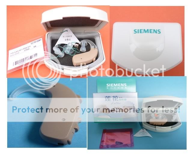 Siemens High Power LOTUS 23P 2 CH BTE Hearing Aid NEW  