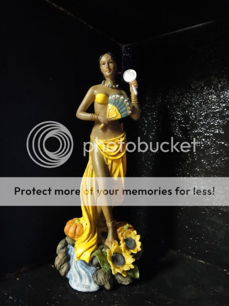 OSHUN ochun ESTATUA Orisha SANTERIA STATUE 14h  