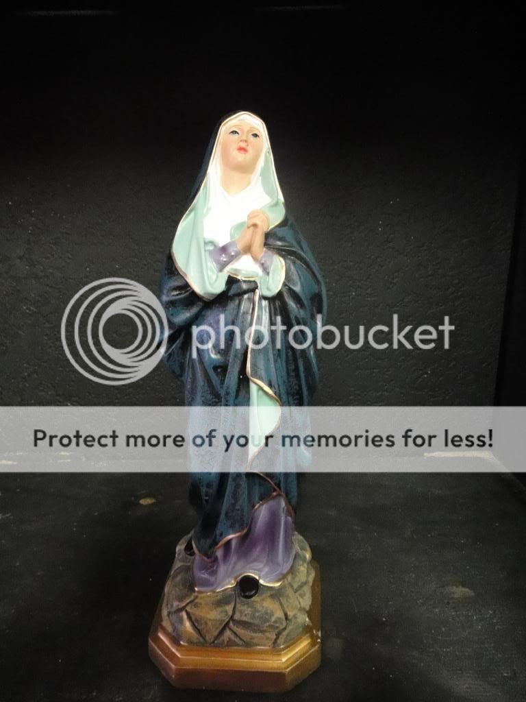 Our lady of Sorrows Mater Dolorosa (Madre) 12 Statue Estatua Virgen 