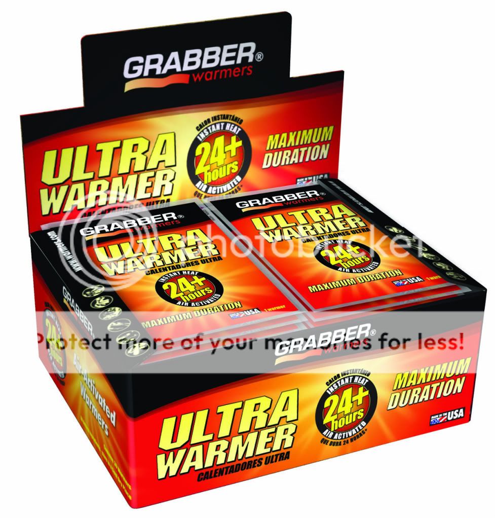 Grabber 24+ Hours Ultra Pocket Warmer Display Box Deal  